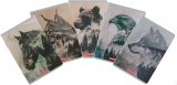 Caiet A5 48 file, hartie 70g/mp FSC mix, velin, Into the Wild, diverse modele, Herlitz